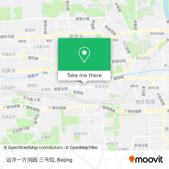 远洋一方润园-三号院 map