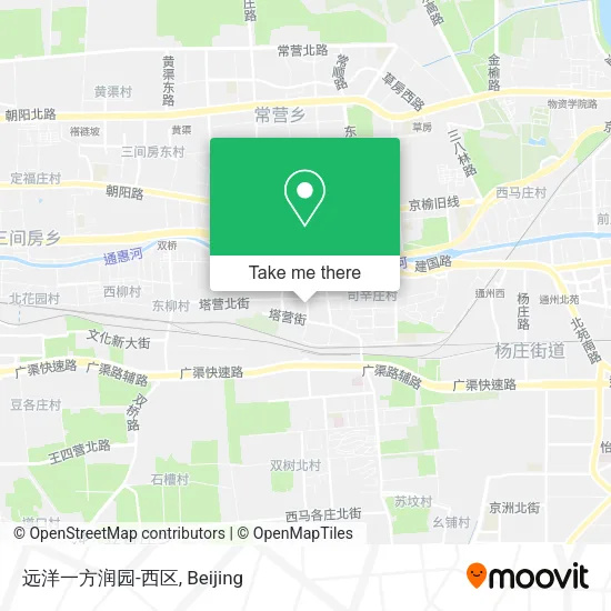远洋一方润园-西区 map