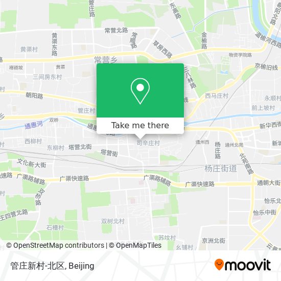 管庄新村-北区 map