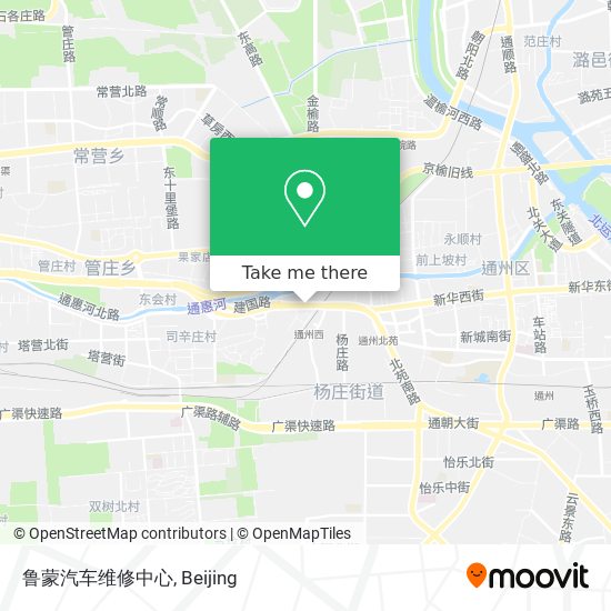 鲁蒙汽车维修中心 map