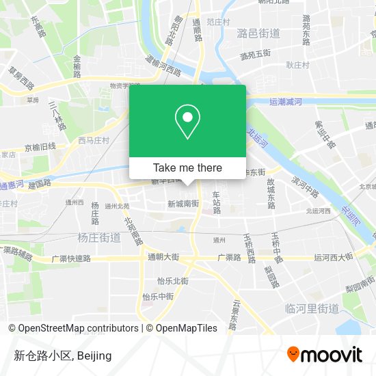 新仓路小区 map