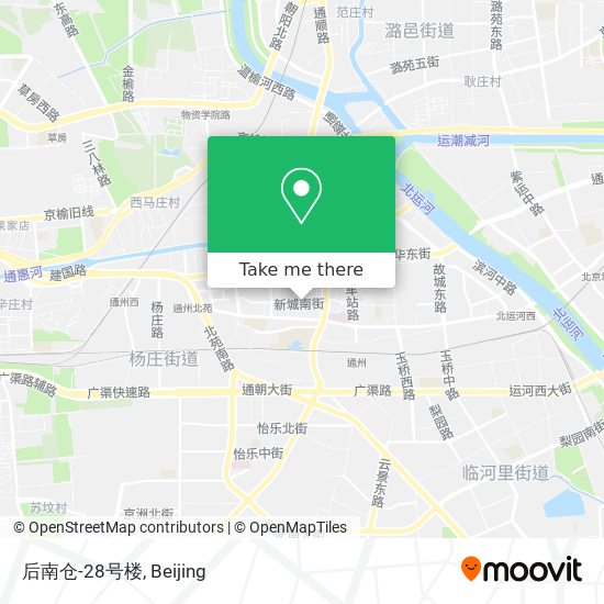 后南仓-28号楼 map