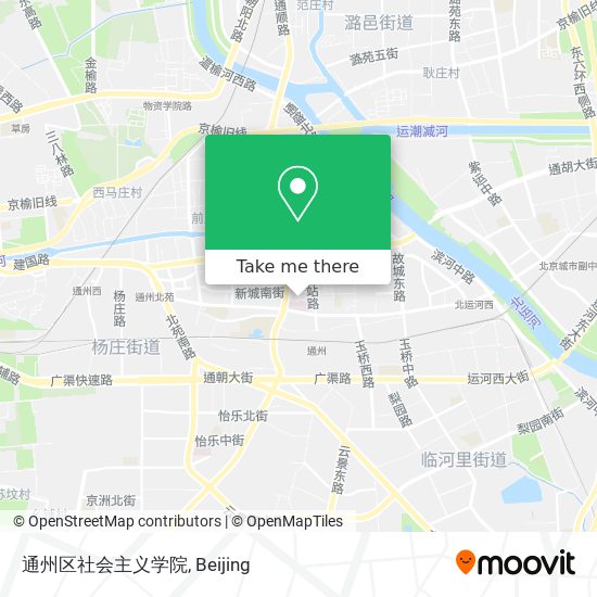 通州区社会主义学院 map