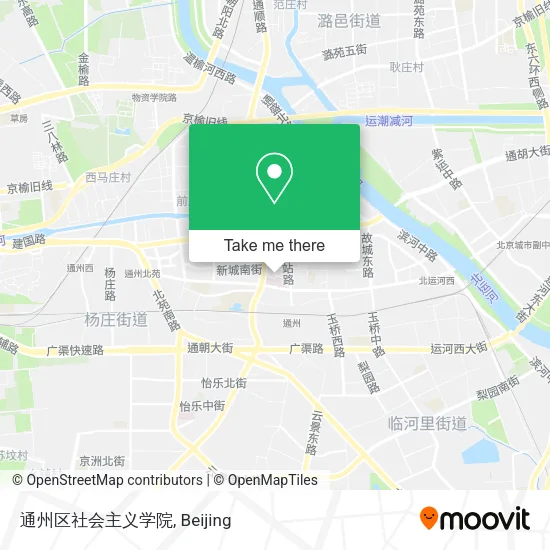 通州区社会主义学院 map