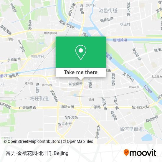 富力·金禧花园-北1门 map