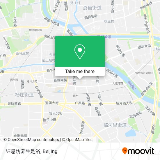 钰思坊养生足浴 map