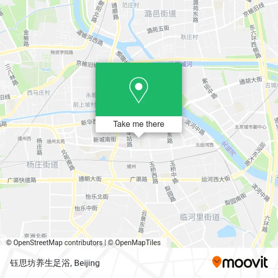 钰思坊养生足浴 map