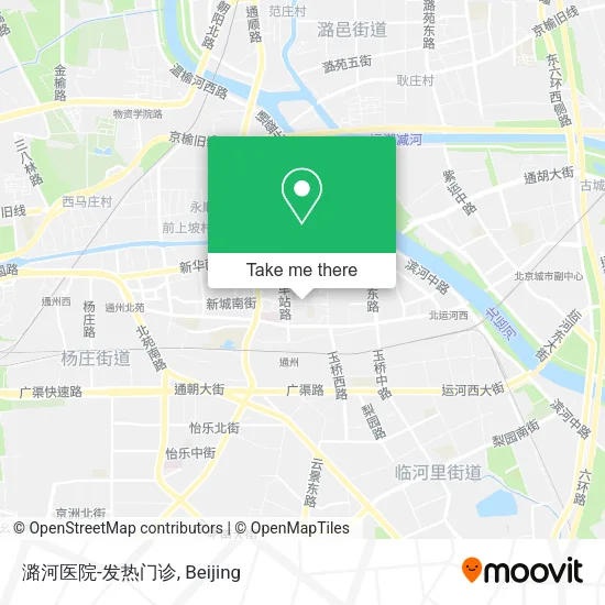 潞河医院-发热门诊 map