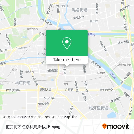 北京北方红旗机电医院 map