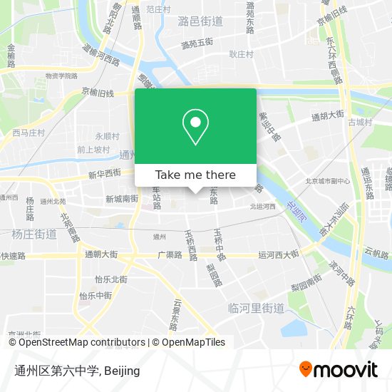 通州区第六中学 map
