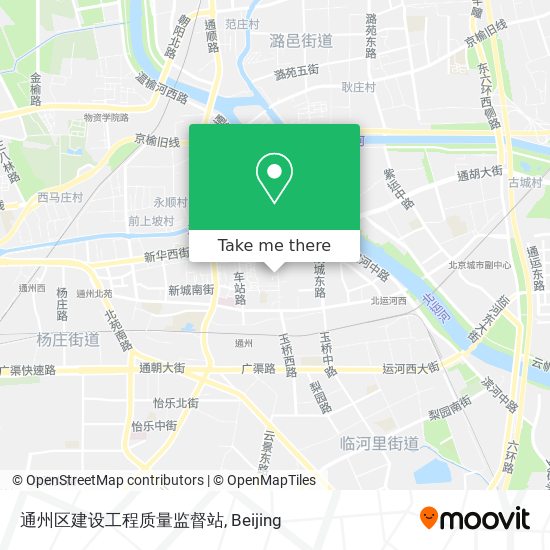 通州区建设工程质量监督站 map