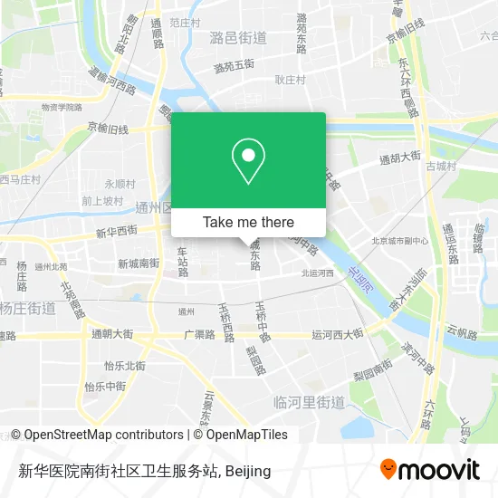 新华医院南街社区卫生服务站 map