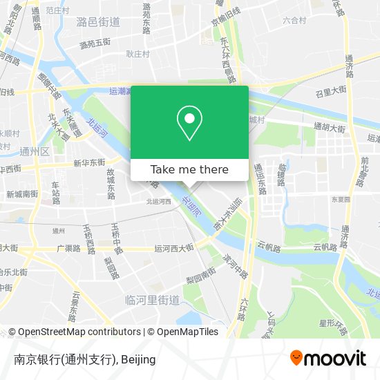 南京银行(通州支行) map