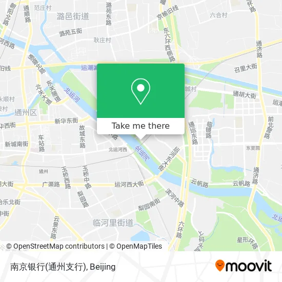 南京银行(通州支行) map