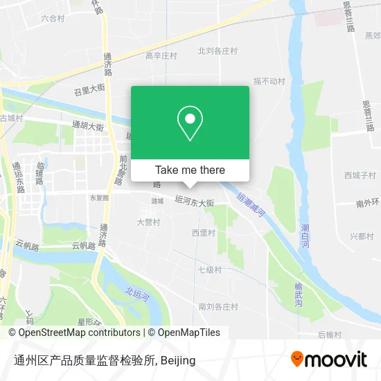 通州区产品质量监督检验所 map
