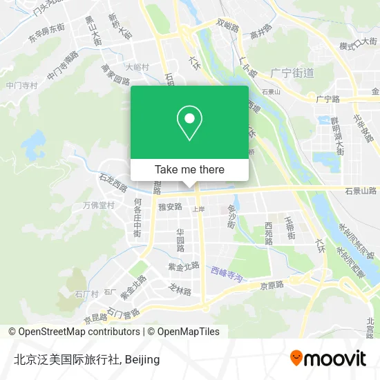 北京泛美国际旅行社 map