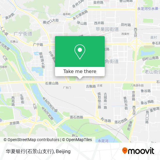 华夏银行(石景山支行) map