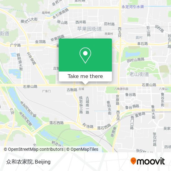 众和农家院 map