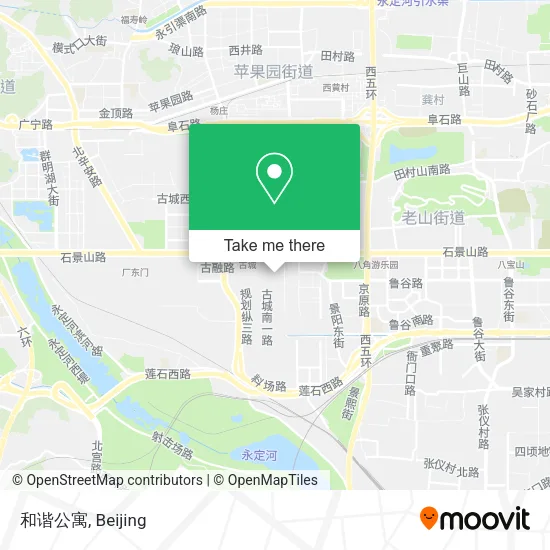 和谐公寓 map