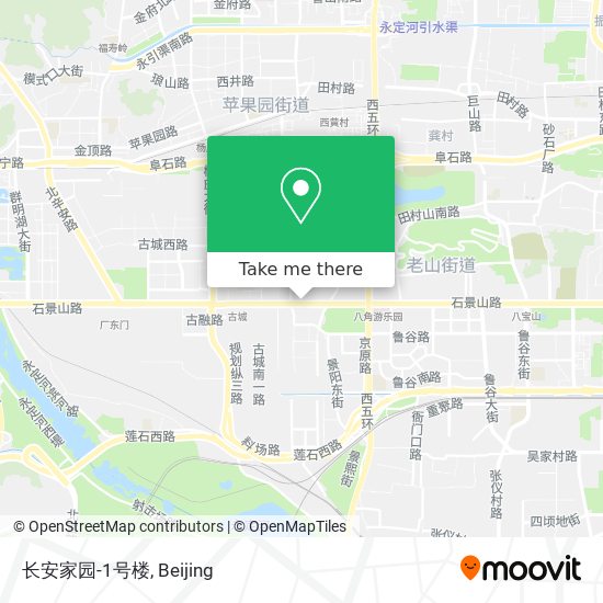 长安家园-1号楼 map