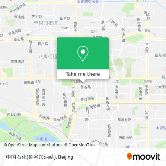 中国石化(鲁谷加油站) map