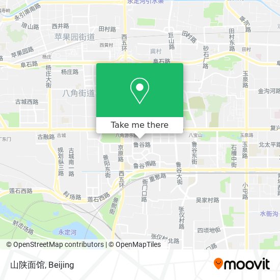 山陕面馆 map