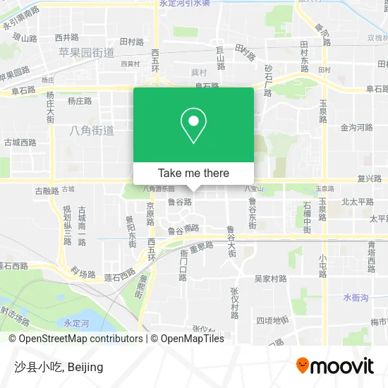 沙县小吃 map