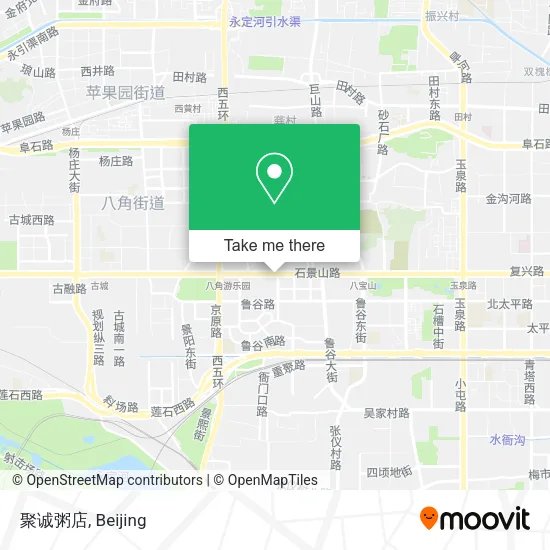聚诚粥店 map