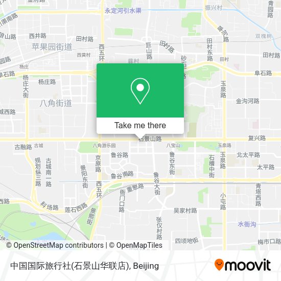 中国国际旅行社(石景山华联店) map