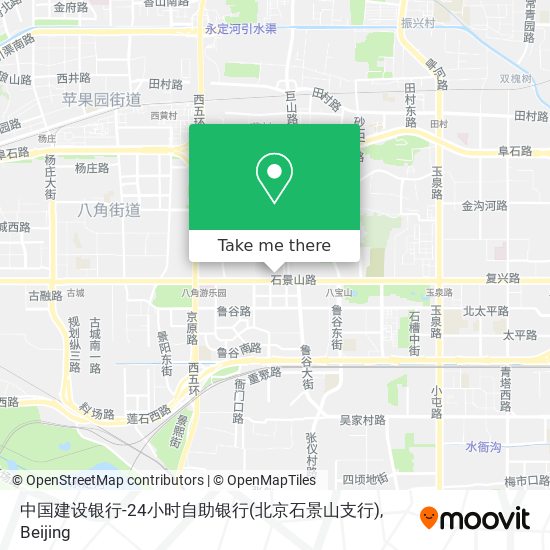 中国建设银行-24小时自助银行(北京石景山支行) map