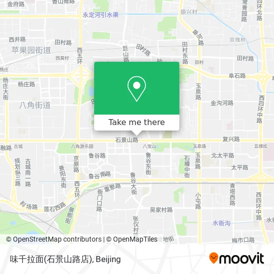 味千拉面(石景山路店) map