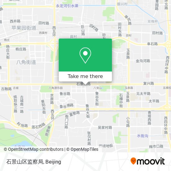 石景山区监察局 map