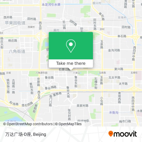 万达广场-D座 map