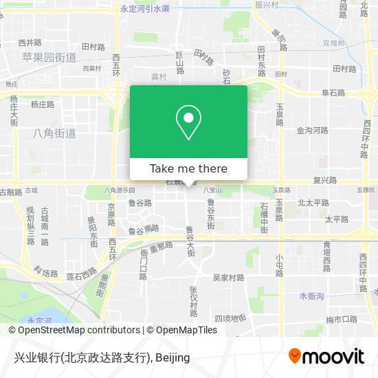 兴业银行(北京政达路支行) map