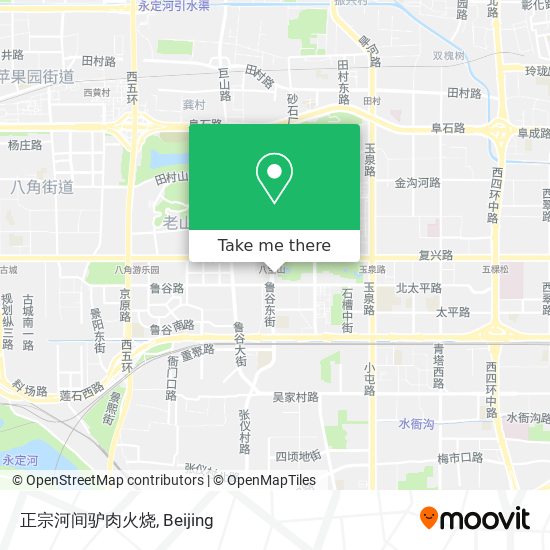 正宗河间驴肉火烧 map