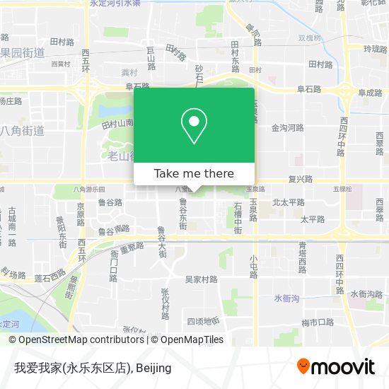 我爱我家(永乐东区店) map