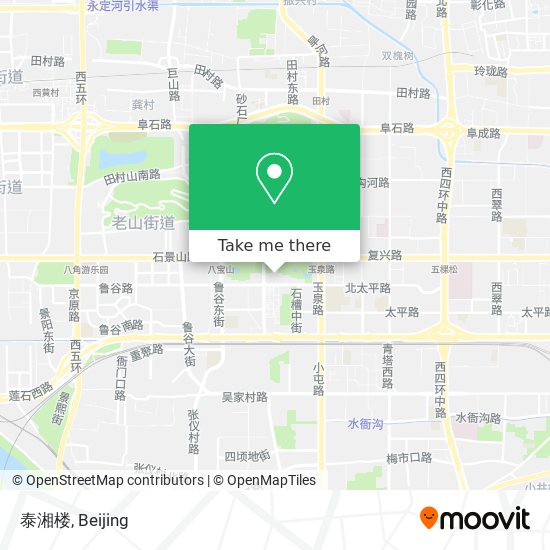 泰湘楼 map