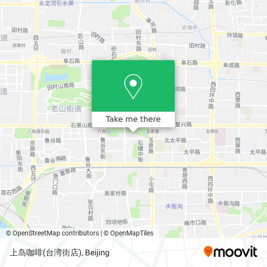 上岛咖啡(台湾街店) map