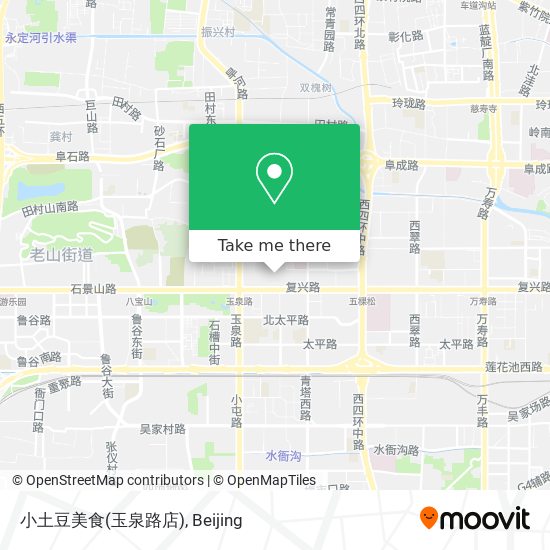 小土豆美食(玉泉路店) map