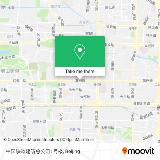 中国铁道建筑总公司1号楼 map