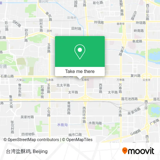 台湾盐酥鸡 map
