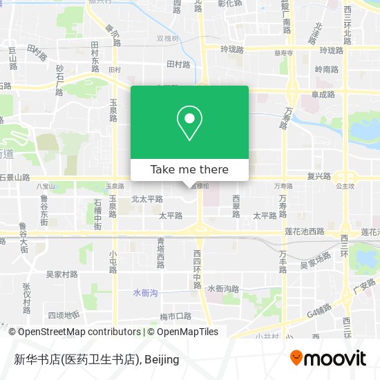 新华书店(医药卫生书店) map