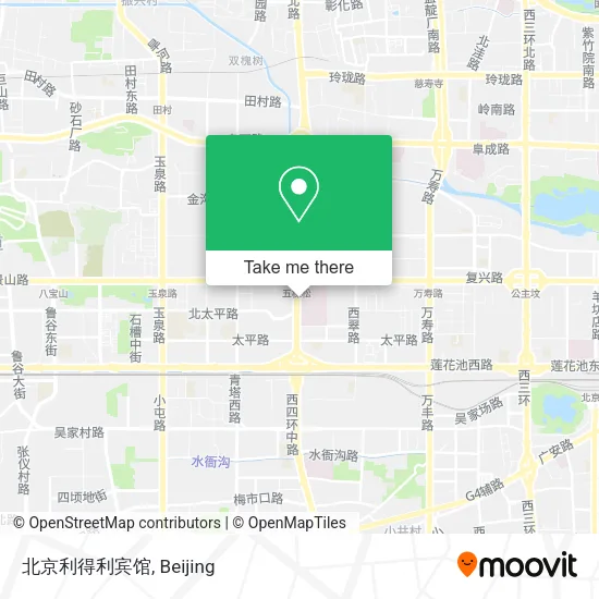 北京利得利宾馆 map