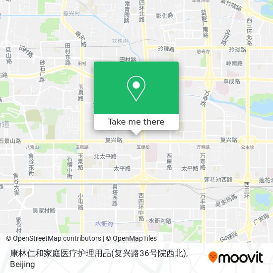 康林仁和家庭医疗护理用品(复兴路36号院西北) map