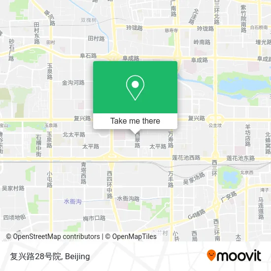 复兴路28号院 map