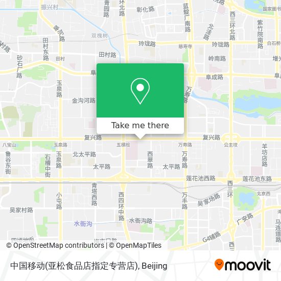 中国移动(亚松食品店指定专营店) map