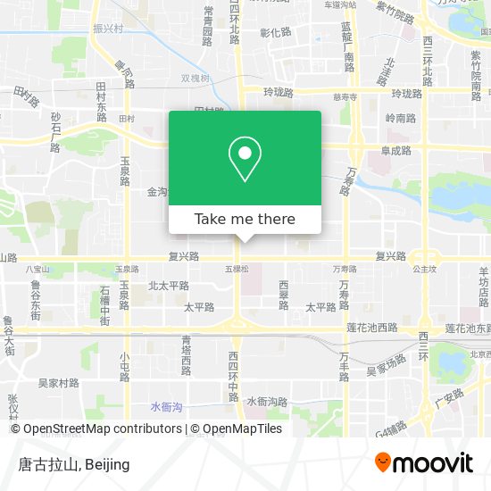 唐古拉山 map