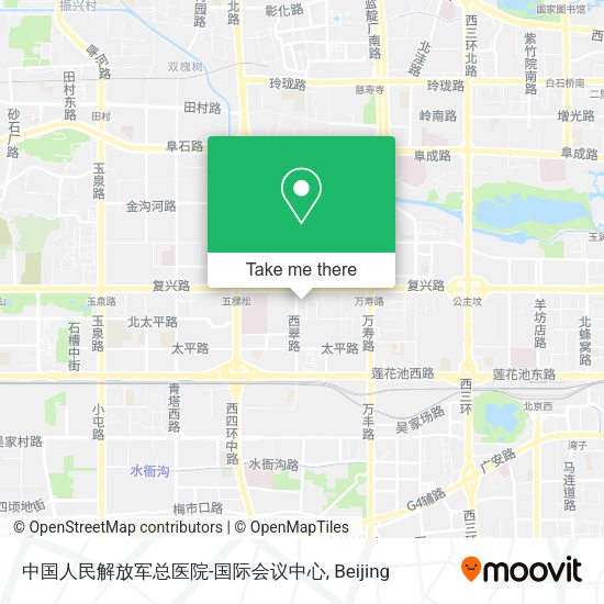中国人民解放军总医院-国际会议中心 map