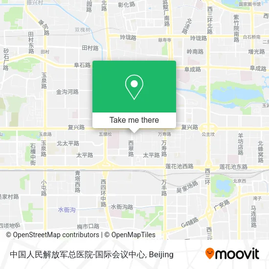 中国人民解放军总医院-国际会议中心 map