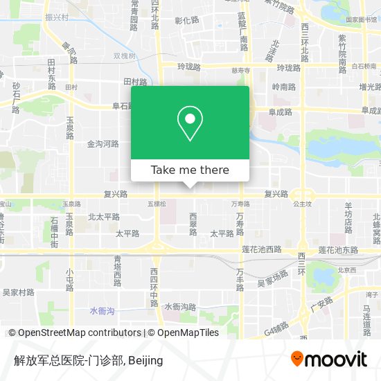 解放军总医院-门诊部 map